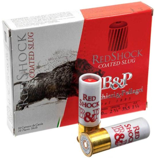 B&P Red Shock Slug 12 Kalibre Tek Kurşun