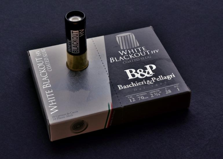 B&P White Blackout Slug 12 Kalibre Tek Kurşun